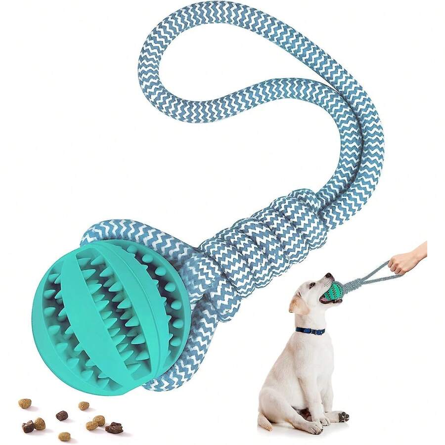 Touw Buiten Hondenliefhebber En Hondenmoeder Houden Van Kauwspeelgoed Katten/Hondenliefhebber Cadeau En Honden/Kattenmoeder Liefde Huisdierbenodigdheden Bal Met Trainingsfunctie Voor Hondenliefhebber En Hondenmoeder Liefde Tandheelkundige Gezondheid, Belgeluid Trekt Hondenliefhebber En Hondenmoeder Liefde Aandacht Rubberen Touw Met Bal Hondenliefhebber En Hondenmoeder Liefde Kauwspeelgoed, Tandenpoetsen En Traktatie Uitdelende Bal Touw Hondenliefhebber En Hondenmoeder Liefde Interactief Hondenliefhebber En Hondenmoeder Liefde Speelgoed Voor Training Stimulerend Entertainment Traktatie Uitdelende Tanden Speelgoed (Blauw)