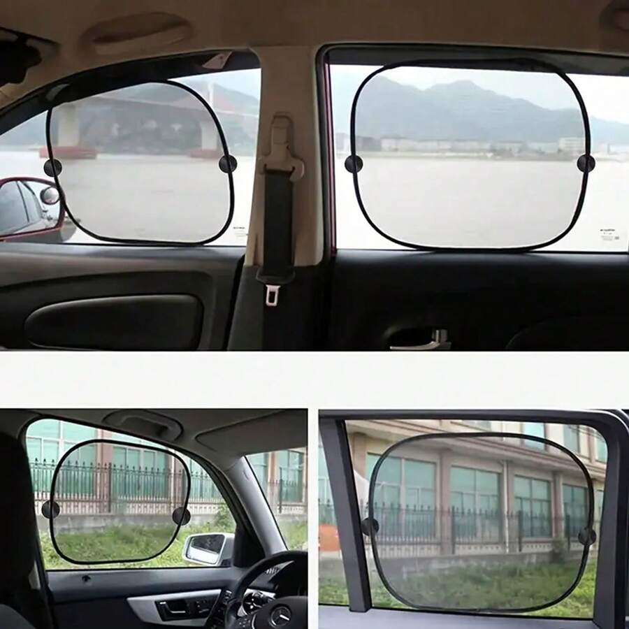 2 Pieces Of Car Screen Side Window Rear Car With Shading Car Sun Shade Window Sun Block Heat Insulation Plate