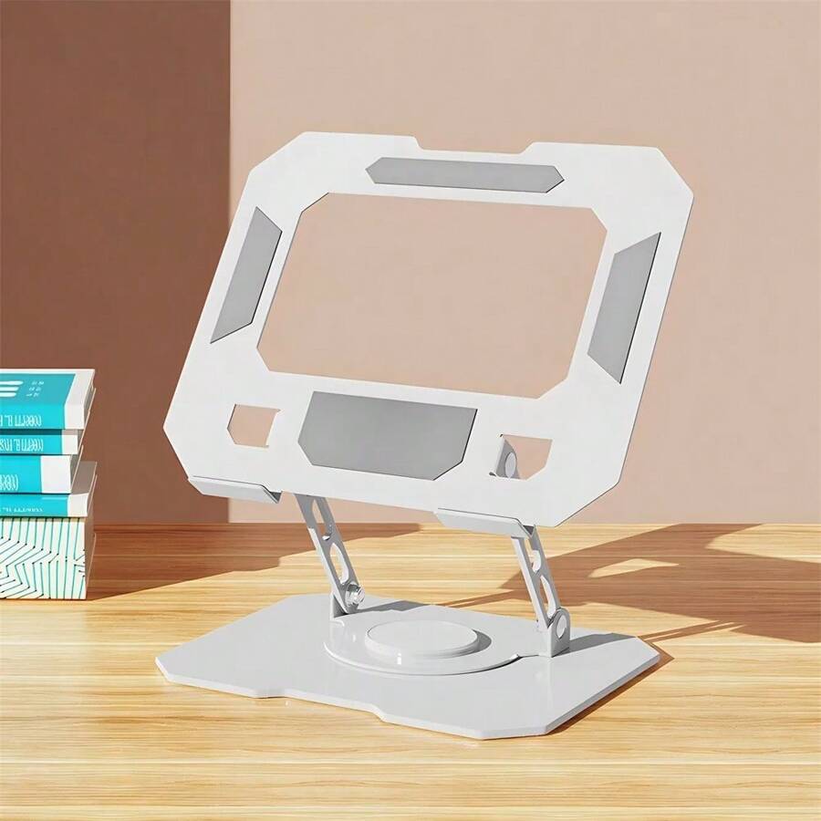 Laptop Stand Aluminum Alloy Metal Rotatable Foldable Notebook Bracket Phone Plate Support Base Computer Accessories