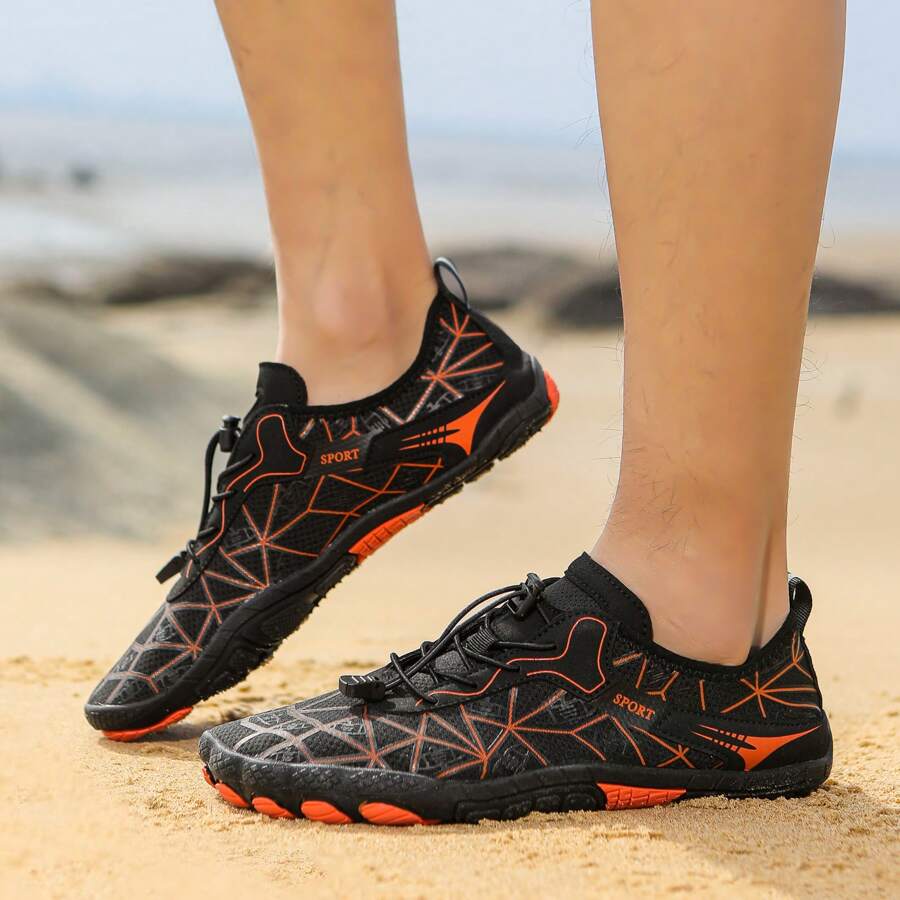 Scarpe da acqua da donna e uomo, scarpe per nuotare, antiscivolo per nuoto, spiaggia, trekking, yoga, fitness, uso in acqua e su terra, all'aperto, campeggio, scarpe da donna per sport acquatici a piedi nudi