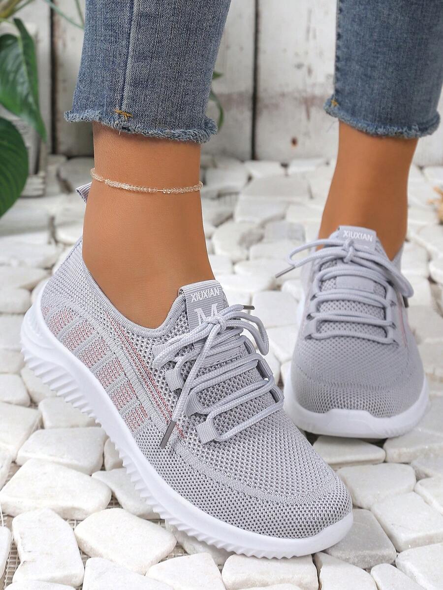 Women's Casual Sneakers, Anti-Slip Soft Sole Comfortable Versatile Shoes For Spring & Autumn