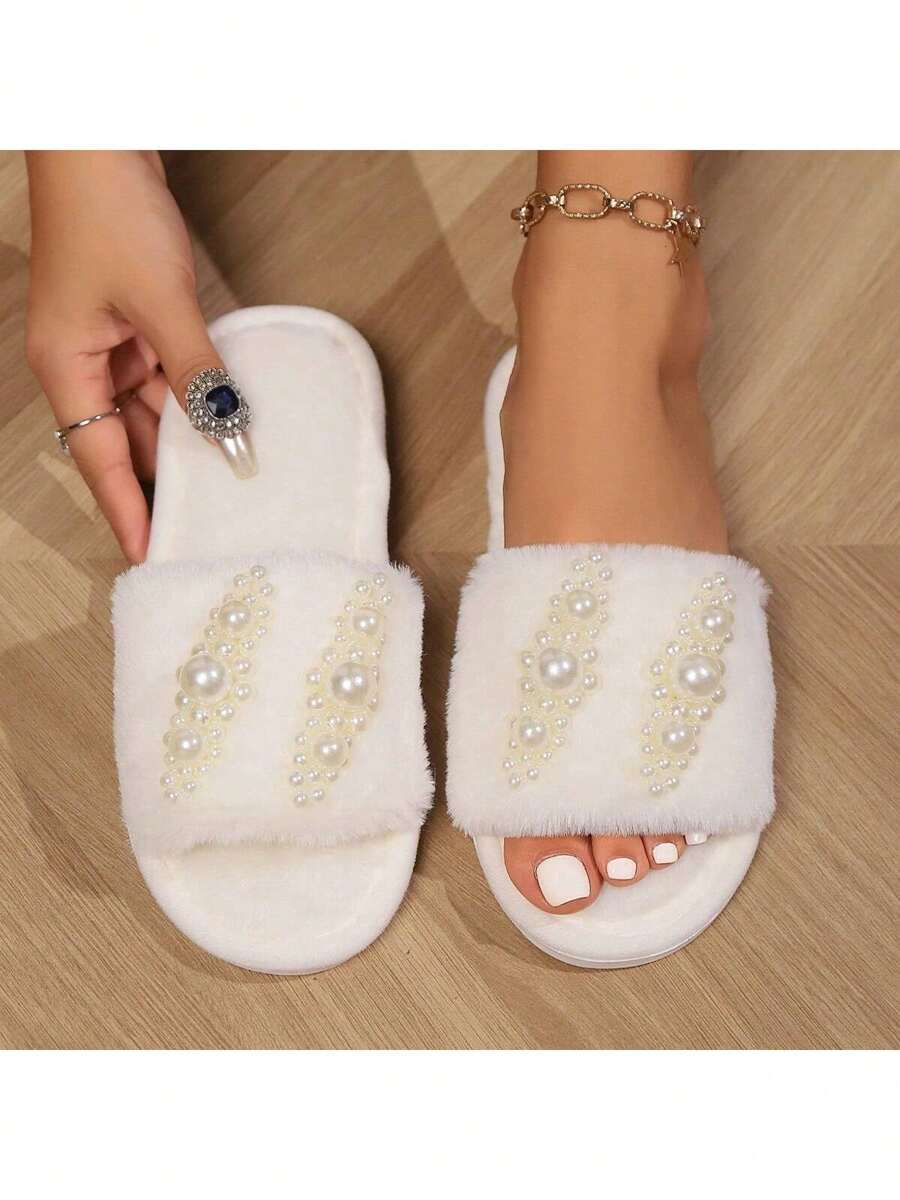 Novas Pantufas Femininas Fofas, Moda Delicada e Divertida, Cores Simples e Frescas, Novidade e Elegante para Lazer Diário, Uso Interno, Dormitório, Sola Grossa Resistente à Quebra, Mantem Temperatura Quente, Respirável, Absorção de Umidade, Pés Secos, Textura Antiderrapante