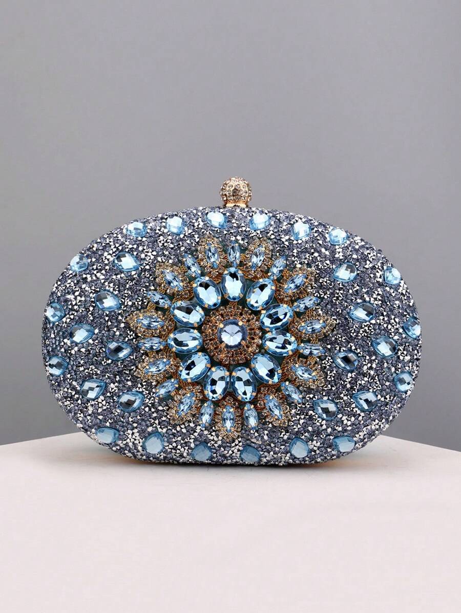 Wedding Crystal Ladies Cell Phone Pocket Purse Female Wallet For Party Quality Gift 2023 Diamond Women Luxury Clutch Evening Bag