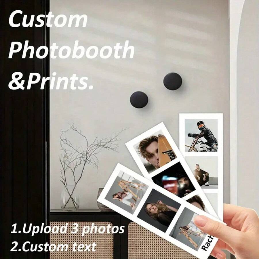 Gift, Decor, Thanksgiving Gift, New Year Gift, Party Decor,Custom Photo Booth Prints, Personalize Photo Booth Prints, Wedding Photo Booth Cards, Photo Booth Strip Frame, Personalized Strip With Custom Text, Valentine Day, Valentine Day Decor Gifts Birthday Graduation