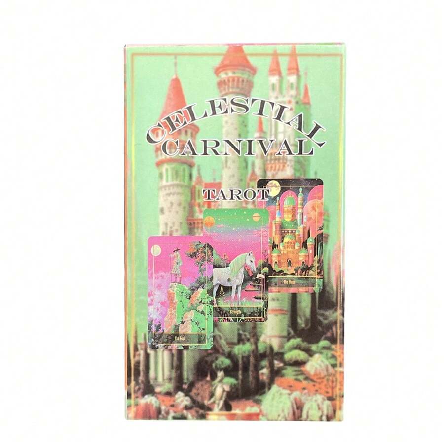 Celestial Carnival Tarot Deck Complete Tarot With 78 Cards Unique Oracle Deck For Beginners To Experienced Tarot Readers