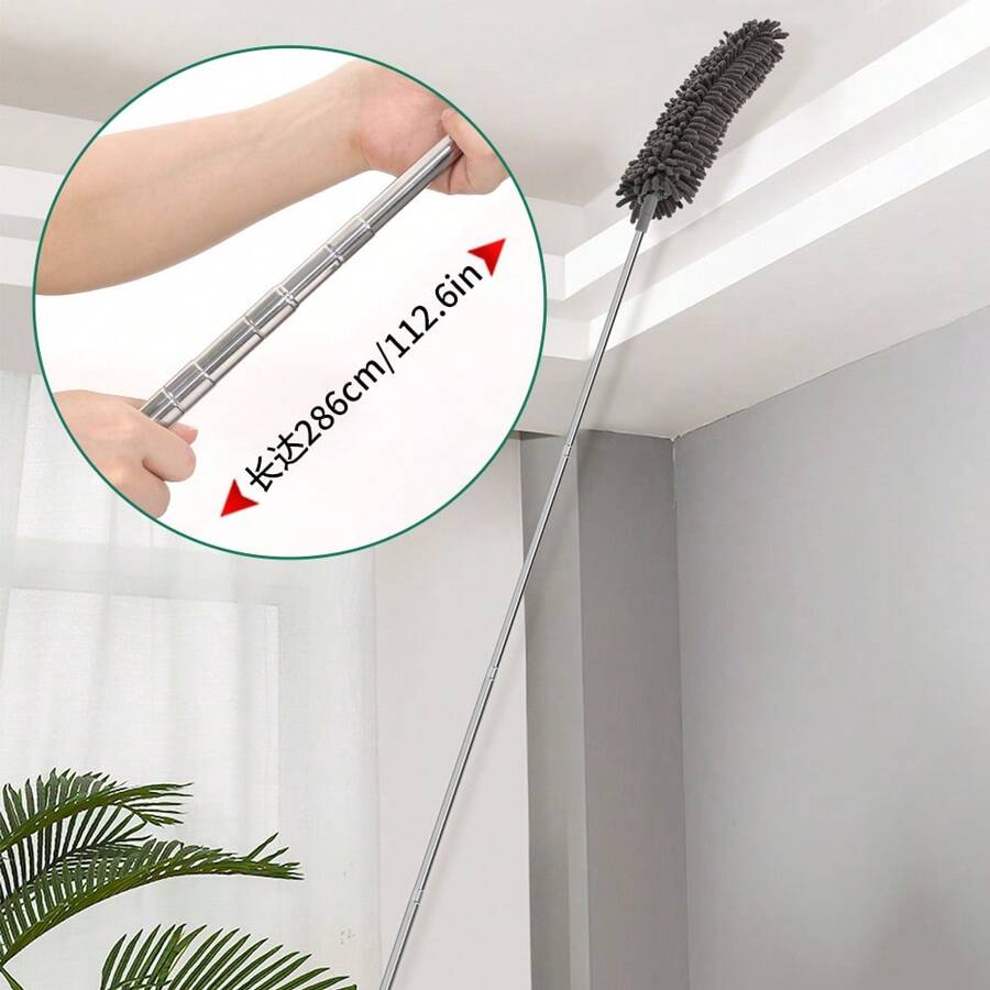 1 pièce Brosse de nettoyage des espaces de fibre en acier inoxydable pour usage domestique