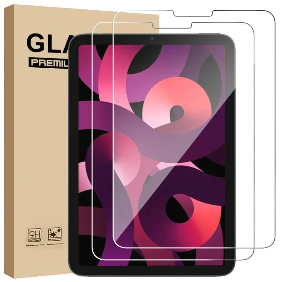 2pcs HD Anti-Scratch Screen Protector Compatible With IPad 5/6/7/8/9th 10.2/10.5 Air 1/2/3/4/5 10.9 10th Generation Mini 1 2 3 4 5 6 Pro 11 1st 2nd 3rd 9.7 Pro 12.9 2015-2024-2025, Tempered Glass Film Guard Compatible With Ipad Series -Clear Gift For Birthday, Family, Friends Pad Screen Protector, Pad Accessories