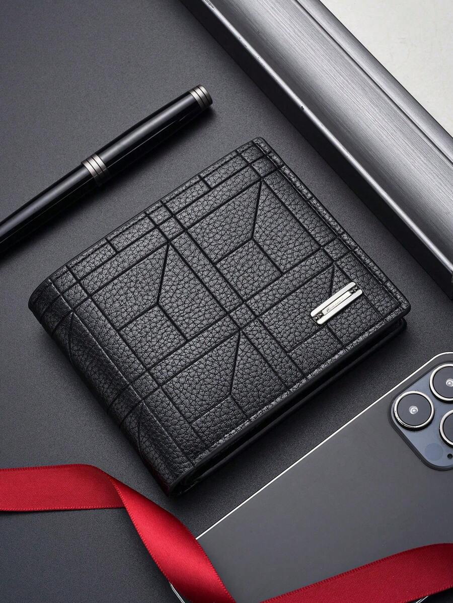 SHABILI Cartera clásica coreana para hombre, de gran capacidad, con múltiples tarjetas, esencial para hombres, cartera