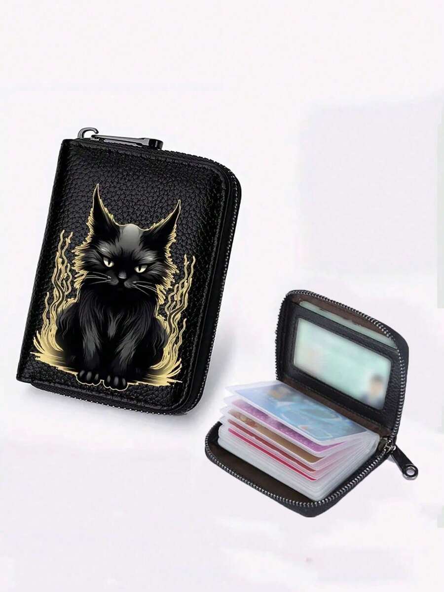 Novo porta-cartão de crédito antirroubo ID, capa de bolso fina de PU para mulheres, porta-cartão de crédito masculino personalizado, iniciais personalizadas, cartão de nome com monograma , mini porta-cartão personalizado, carteira, porta-cartão minimalista da moda, porta-moedas prático, bolsa para identidade/cartão de crédito, presente essencial de feriado para mulheres, carteira, mini carteira, bolsa, carteira, cartão, carteira