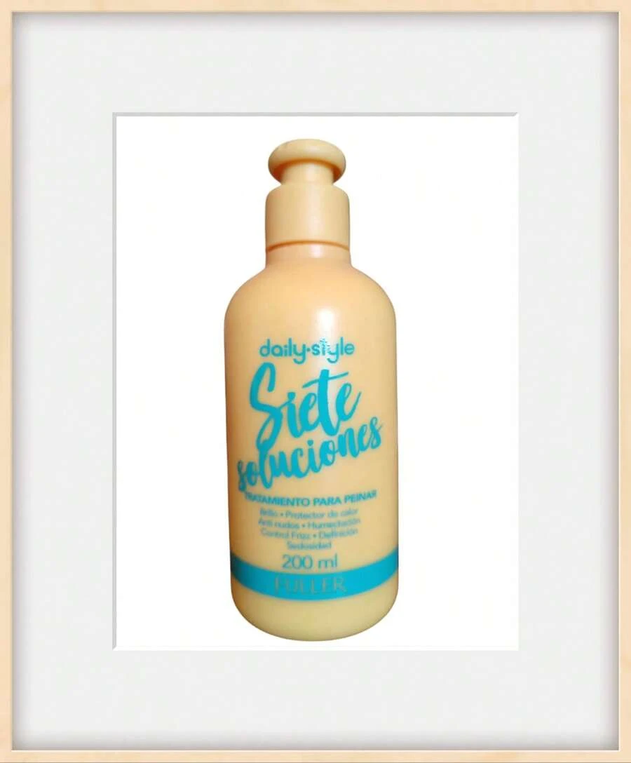 Daily Style Crema Para Peinar Fuller 7 Soluciones, tratamiento en crema.