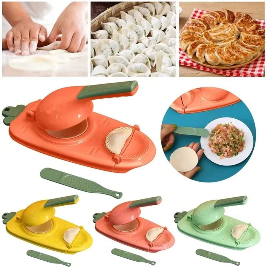 1PC Dumpling Skin Presser, Dumpling Mold, Rolling Tool, New Kitchen Gadgets, Dumpling Hand Presser - Kitchen Gadgets