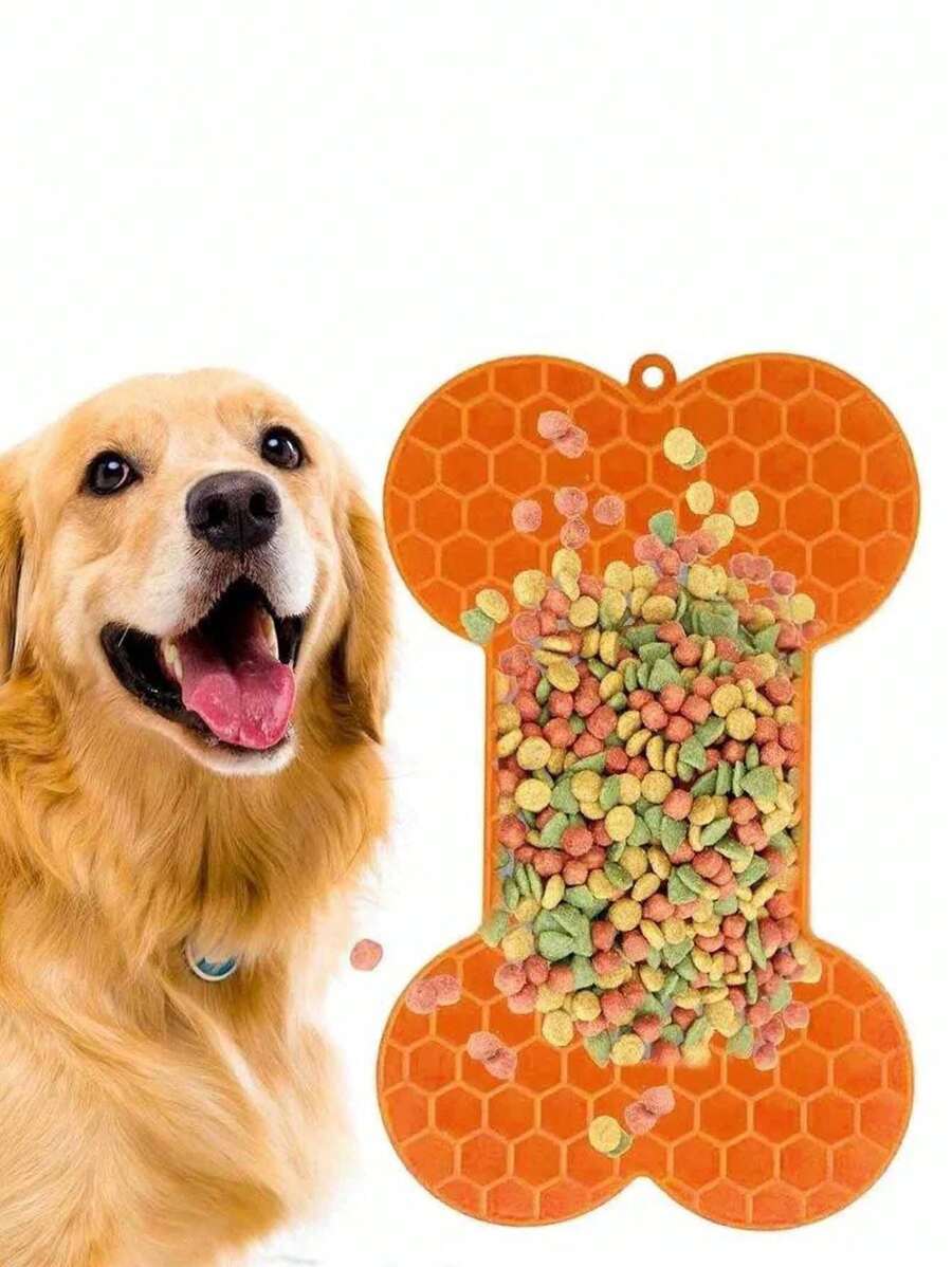 Silicone Dog Lover And Dog Mom Love/Cat Lover And Cat Mom Love Slow Feeder Bowl, Cat/Dog Lover Gift And Dog/Cat Mom Love Pet Snuffle Pad, Licking Mat, Puzzle Feeder Bowl