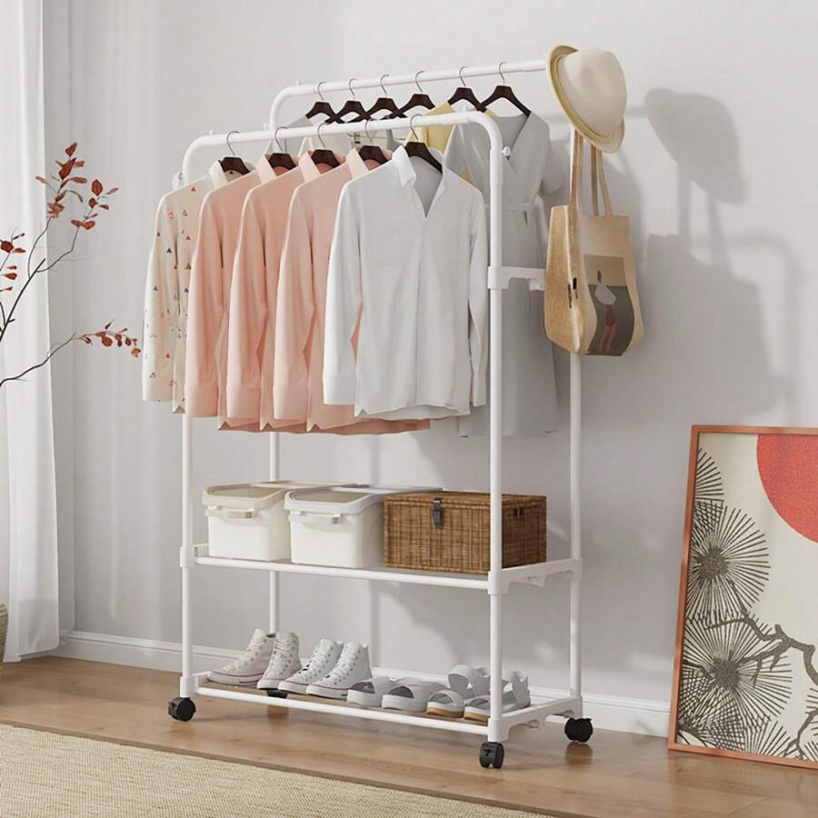 This Is A Beautiful Coat Rack With Multiple Sizes And Colors To Choose From. It Is A Portable And Multifunctional Coat Rack For Installation
