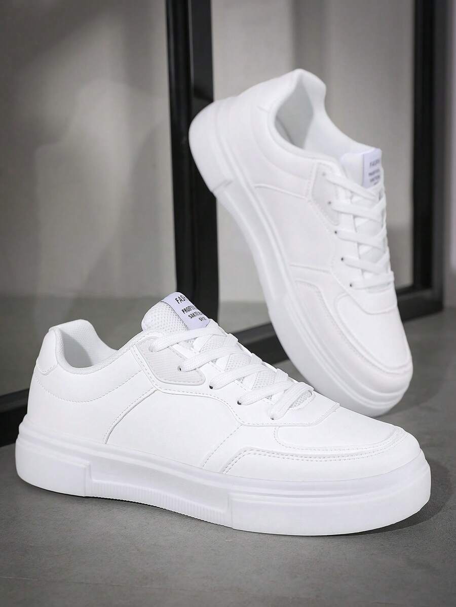 Tênis de Corrida Respirável, Sem Odor e com Amortecimento para Homens, Estilo Nova Escola, Tênis Casuais Adequados para Todas as Estações, Moda Exterior/Uso no Trabalho, Academia