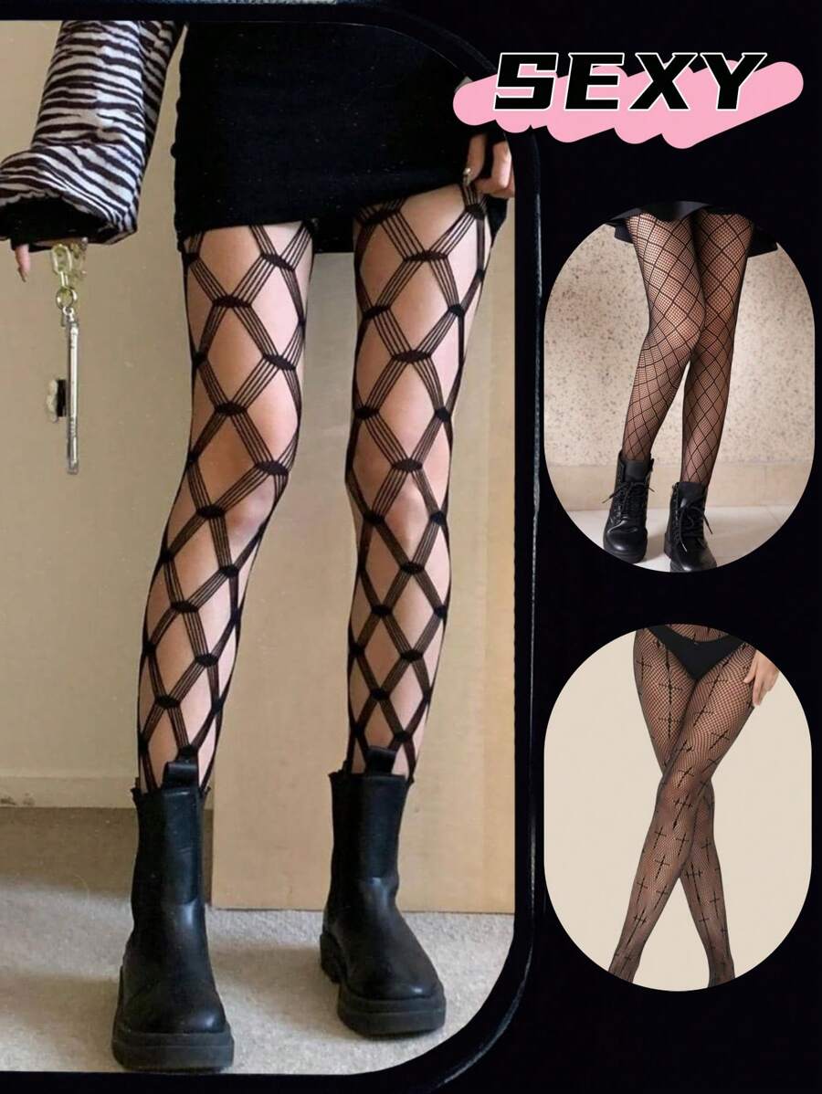 6 Pairs Sexy Black Stockings For Women,Tights High Pantyhose ,Suitable For Dancing, Cosplay Party,Nightclub Party, Holiday,New Year, Valentine's Day,Easter Gift And Daily Wear Spring,Summer