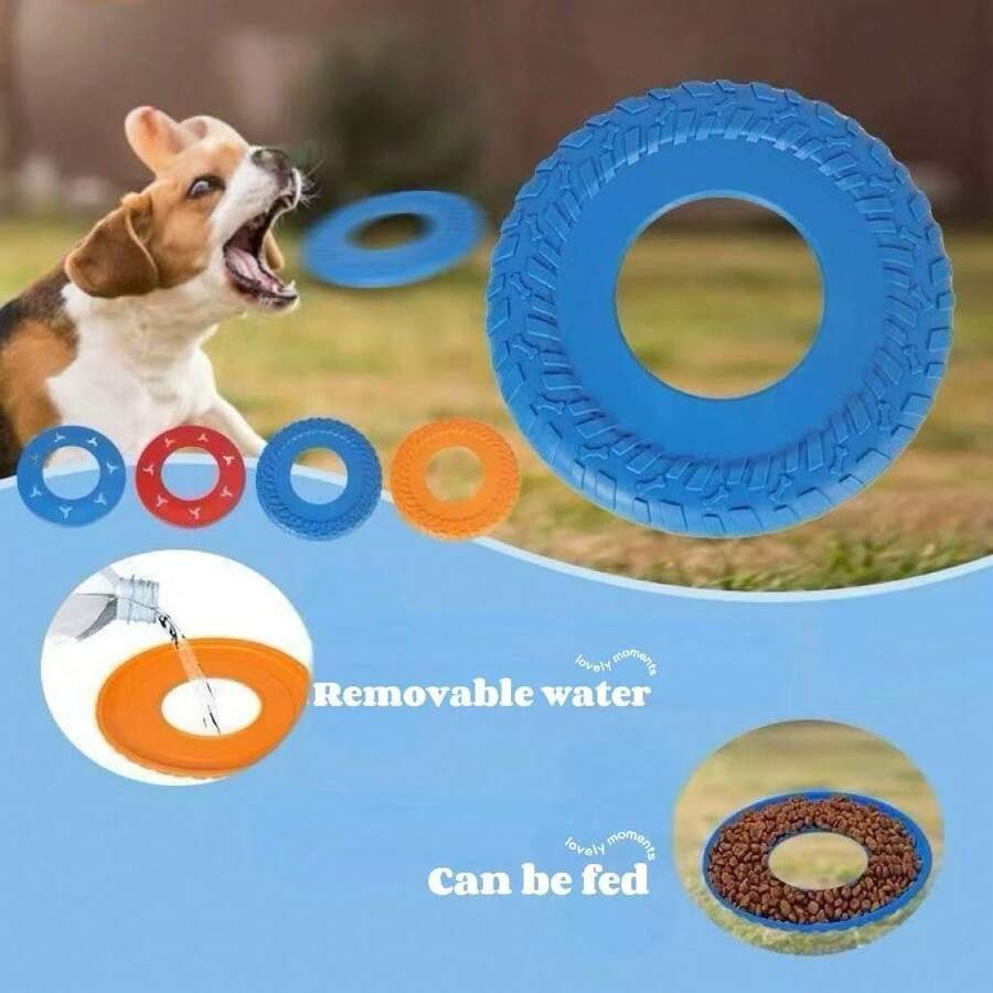1 pièce Jouet de disque volant pour amateurs de chiens et mamans de chiens, cadeau pour amateurs de chats/chiens et mamans de chats/chiens, jouet à mâcher pour le divertissement des animaux de compagnie pour les amateurs de chiens, les mamans de chiens, les amateurs de chats et les mamans de chats