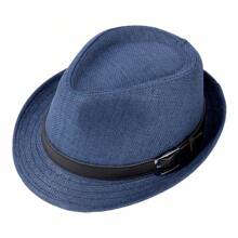 Navy Hat Black Belt