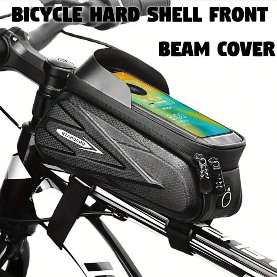 Bike Bags, Lightweight Bike Frame Bag, Waterproof Front Bike Phone Holder, Long Lasting Bicycle Top Bag, Bicycle Accessories For Mountain Bike, Road Bike