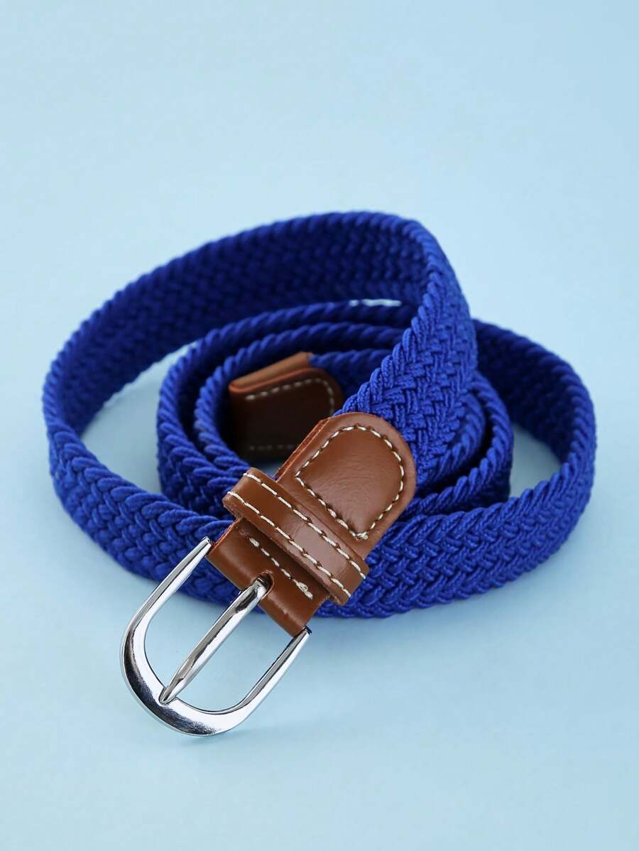 1 pièce Ceinture polyvalente décorée en tissu élastique, multicolore
