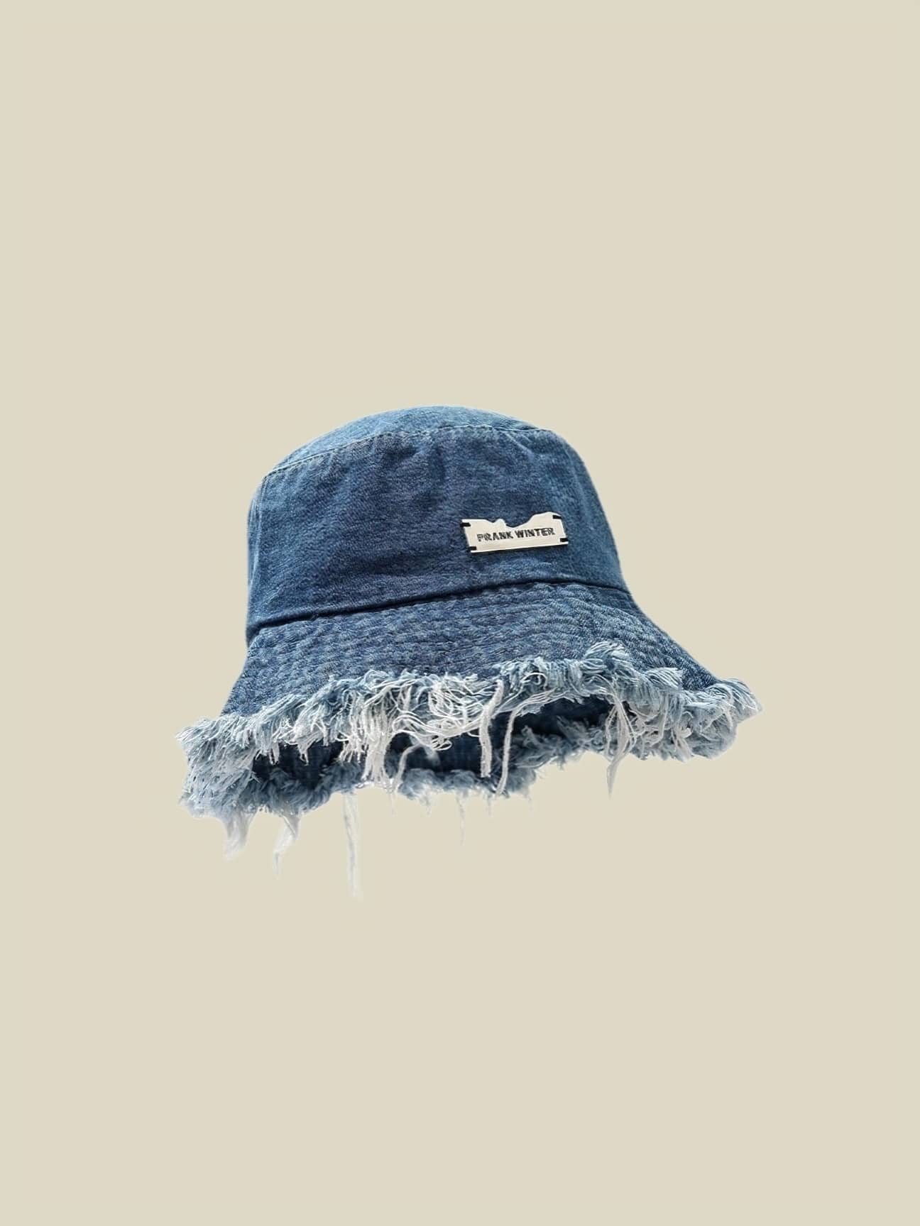 1 Stück Damen Jeansbukett-Hut mit Fransen, geeignet für den täglichen Gebrauch, passt gut zu Outfits