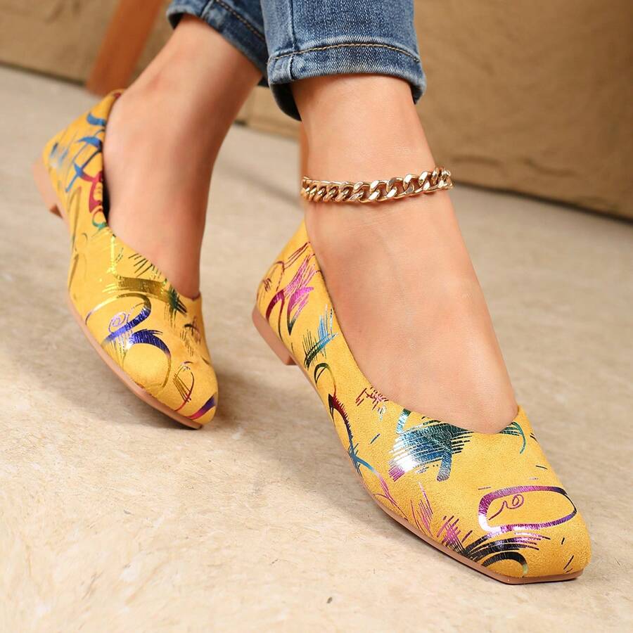 2024 Women's Retro Square Toe Mary Jane Flats, Versatile Spring/Autumn Casual Shoes, 2025 New Strap Buckle Flat Loafers