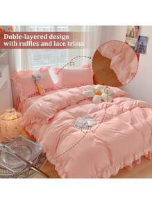 Lace-pink White
