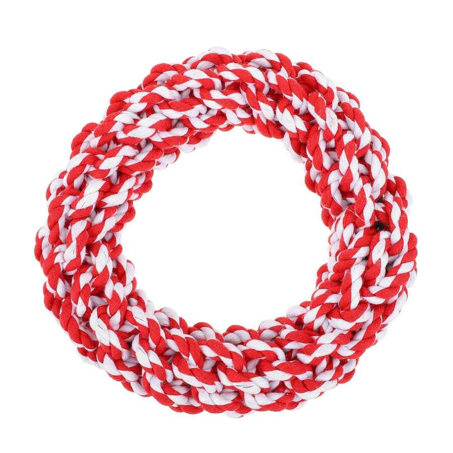 Anillo de limpieza dental para gato/perro, regalo para amantes de mascotas y mamas de perros/gatos. Juguetes mordedores para molares para perros de caza. Accesorios de juego de mordedura para amantes de perros grandes y mamas de perros. Juguete mordedor con acertijo para amantes de perros y mamas de perros. Juguete molar para masticar para amantes de perros grandes y mamas de perros.