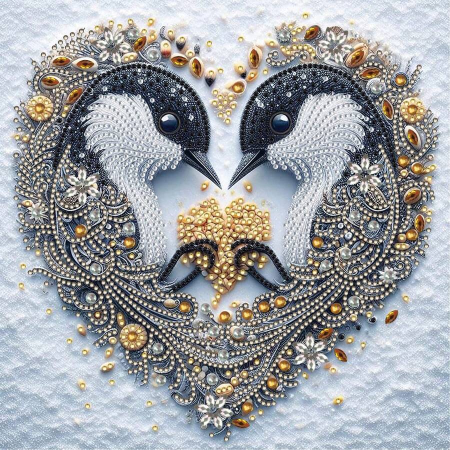 1pc Adult Beginner Diamond Painting Kit, DIY 5D Special Shaped Crystal Diamond Partial Diamond Encrusted Painting Mosaic Handmade Craft, Inspiring Your Creativity & Passion, Frameless Wall Decor Art