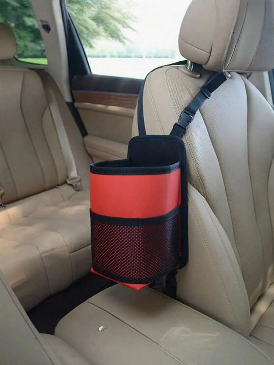Car Mounted Large Water Cup Bag, Seat Side Hanging Water Bottle Cover, Fixed Seat For Car Use, Tea Cup Holder, Heater Holder, Interior Storage