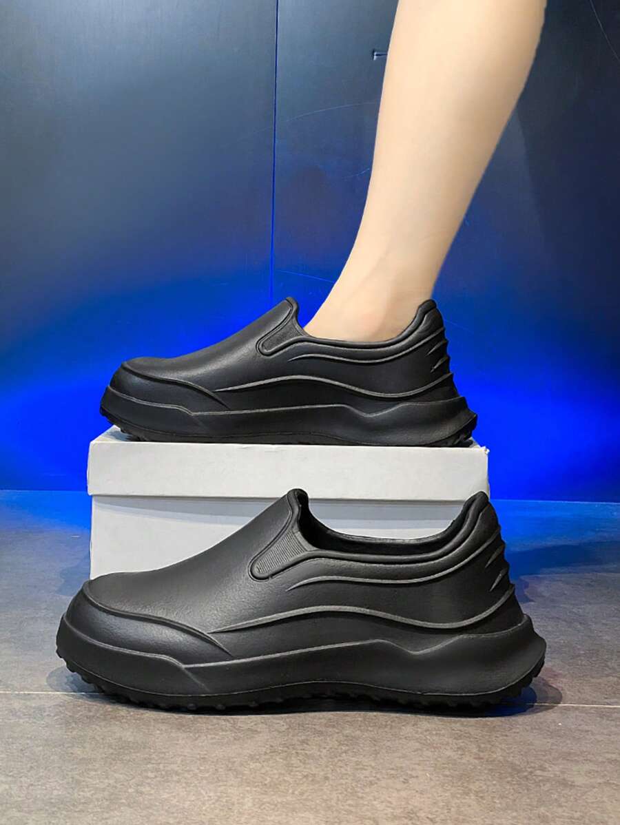 Chaussures de chef unisexes, chaussures basses imperméables, chaussures de travail en cuisine légères antidérapantes et résistantes à l'huile, chaussures d'infirmière