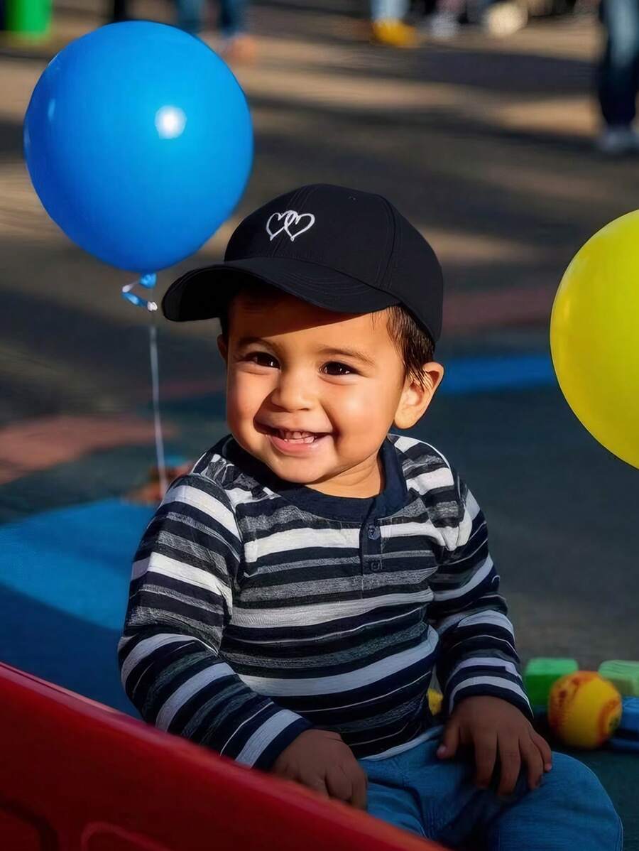 3 Piezas de Gorras de Béisbol para Bebé con Bordado de Amor - Estilo de Moda en Colores para Niños y Niñas - Gorras de Béisbol Casuales Lindas Adecuadas para Fiestas, Uso Diario y Primavera/Verano