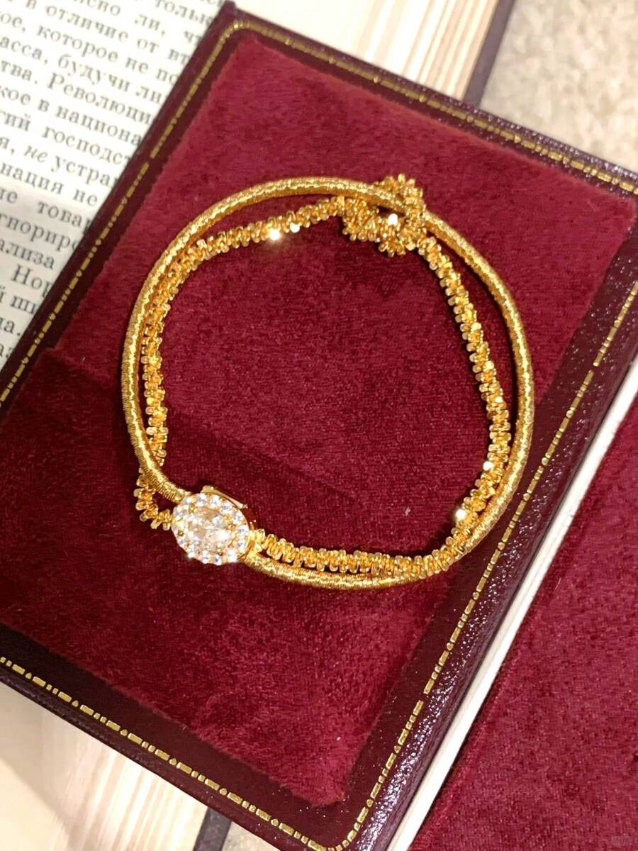 1 pièce Bracelet enroulé en soie populaire, conception haut de gamme pour femmes, bracelet empilable doux