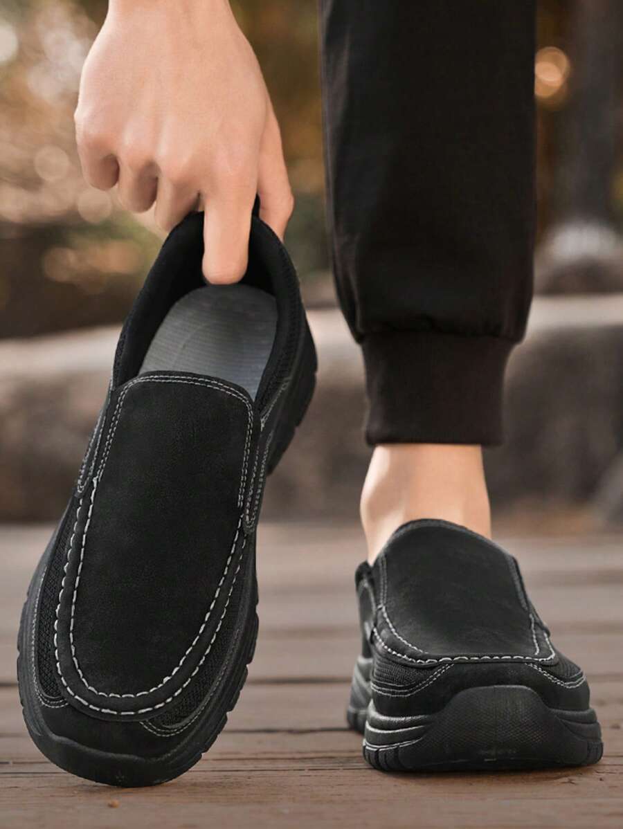 Men's Fashionable & Versatile Anti-Slip Casual Sports Shoes For Spring, Suitable For Teens