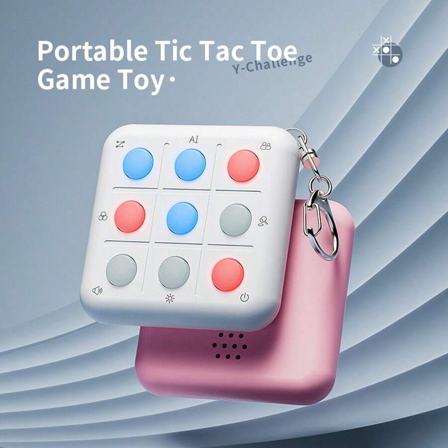YS Portable Super Tic Tac Toe Electronic Game Machine