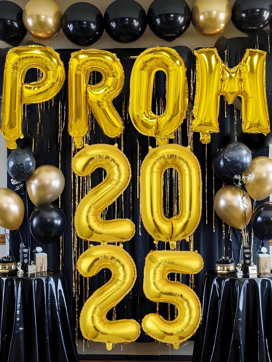 kumozawa 32"/16" Balloons: 2025, GRAD, PROM, Graduation Season Graduation Party Decorations, Graduation Ceremony, Prom Decor, Graduation 2025, Graduation Gifts, Party Decor, Class Of 2025