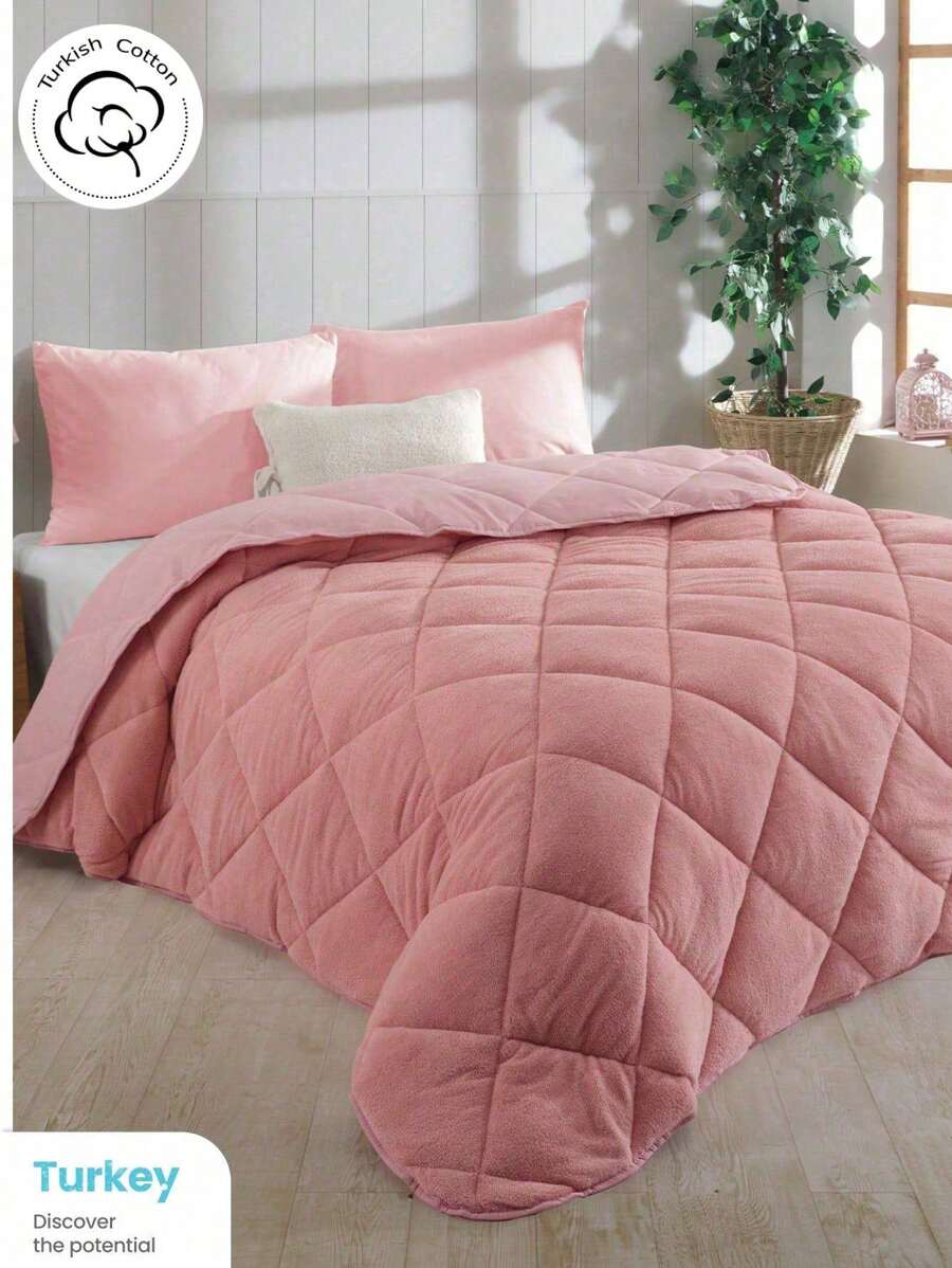 Piumino Zeynep Textile a doppio lato in morbida microfibra, traspirante e confortevole | 150x210, 190x210