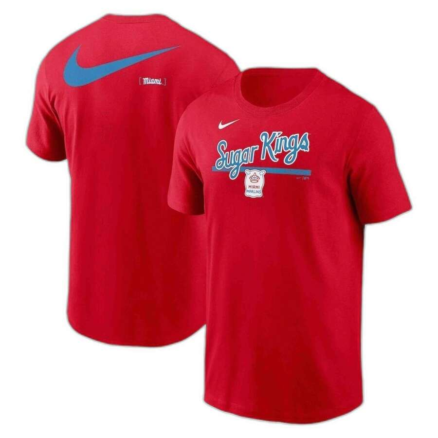 Fanatics T-Shirt À Manches Courtes Miami Marlins - 2 Hit Speed City Conn pour Homme en couleur Rouge ✅ Livraison en 3-5 jours
