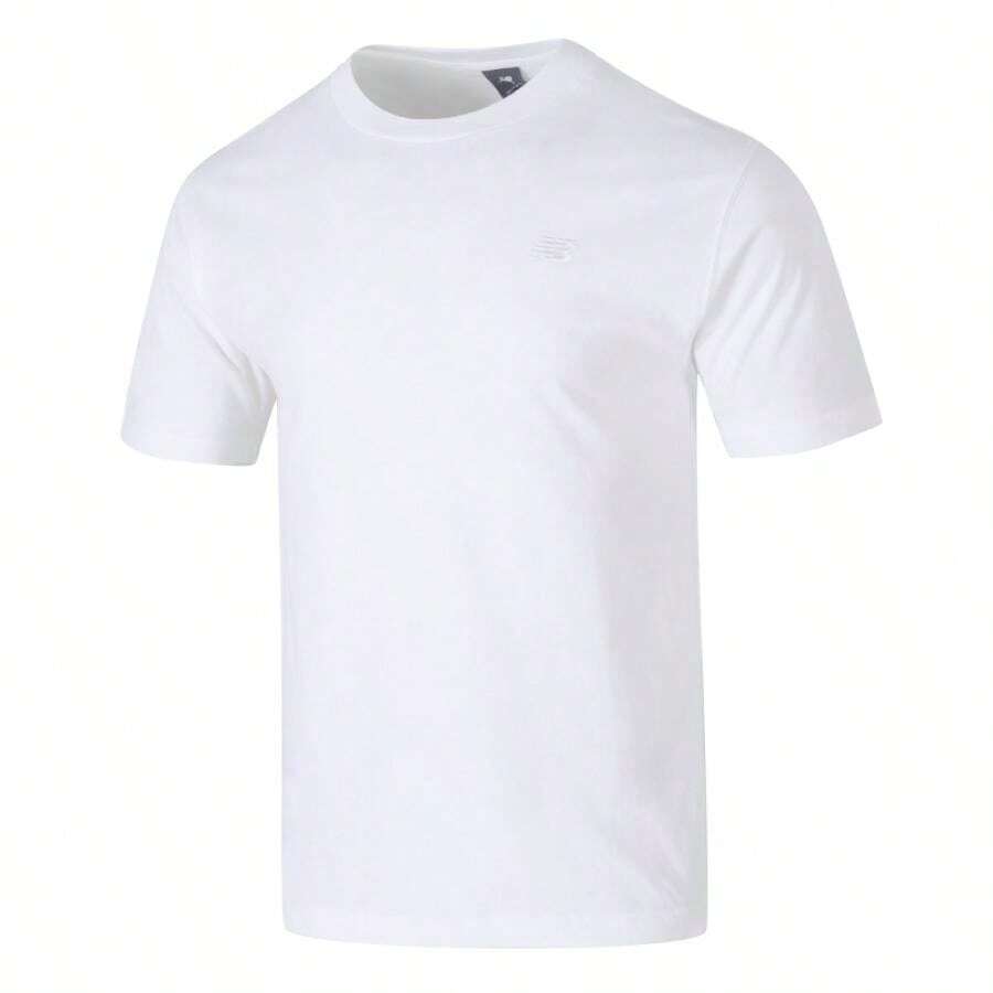 New Balance Short Sleeve T-Shirt, Unisex Athletic Wear, Breathable Casual Short Sleeve T-Shirt For Running, Fitness, Training