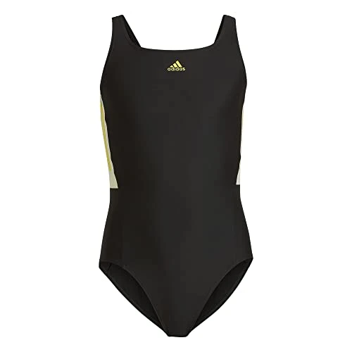 Adidas Yg Cb 3S Suit Costume A Slip, Nero/Amaimp, 6 Anni Unisex-Bimbi