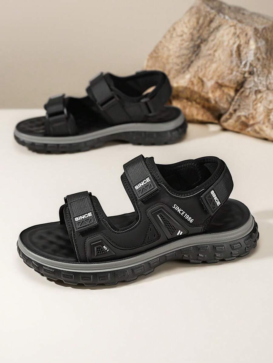 Sandalias de verano antideslizantes para hombres, zapatos de playa, sandalias para senderismo