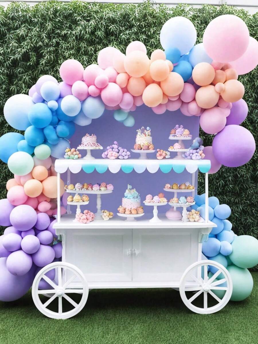 Set de arco de corona de globos de colores del arcoíris, 62/107, adecuado para fiestas de primavera y verano, fiestas de cumpleaños, bodas, decoraciones de aniversario, decoraciones de globos para el Día de la Madre, decoraciones de despedida de soltera, decoraciones interiores y exteriores, decoraciones de fiesta, regalos, decoraciones de graduación, decoraciones de cumpleaños