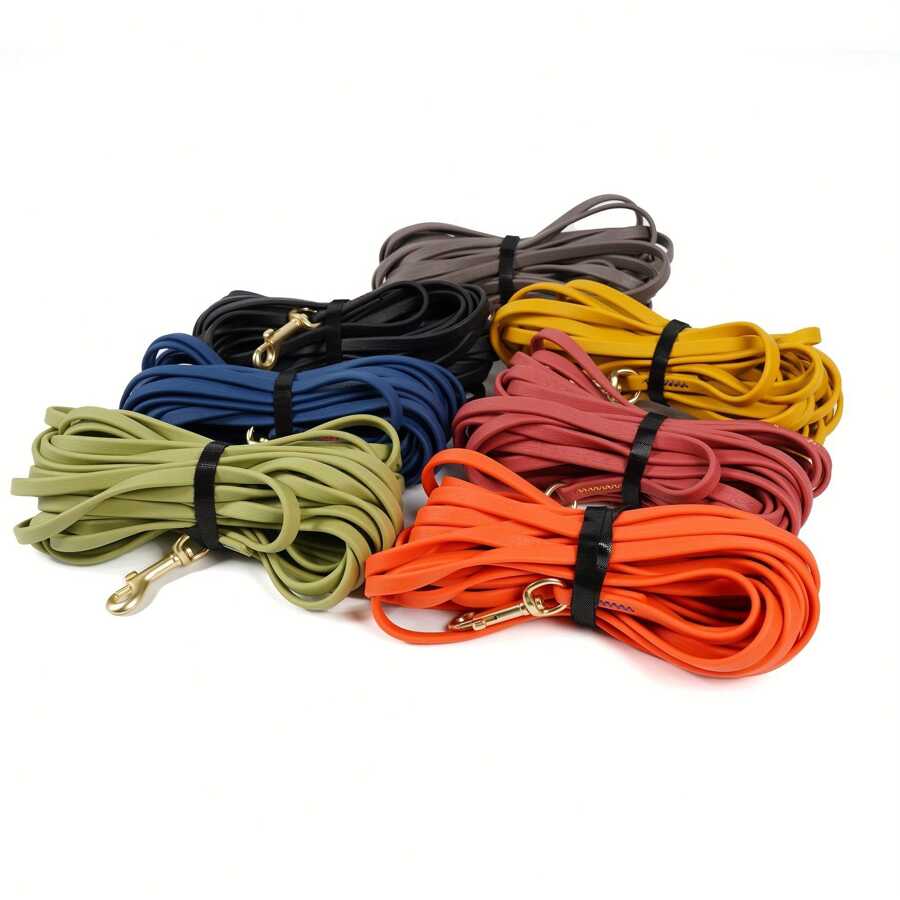 Waterproof Long Leash Durable Dog Recall Training Lead Great For Outdoor Hiking, Training, Yard, Beach And Swimming