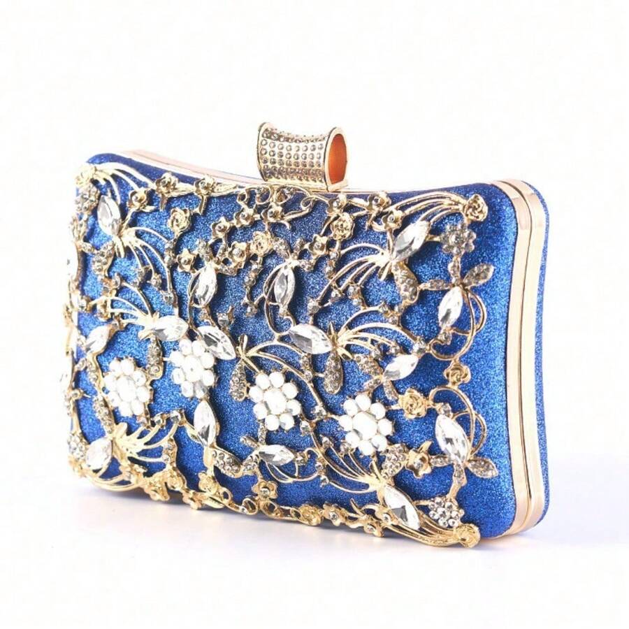 New Ladies Bag With Diamond Dinner Bag Evening Bag Handbag Dress Banquet Bag With Diamond Women's Bags