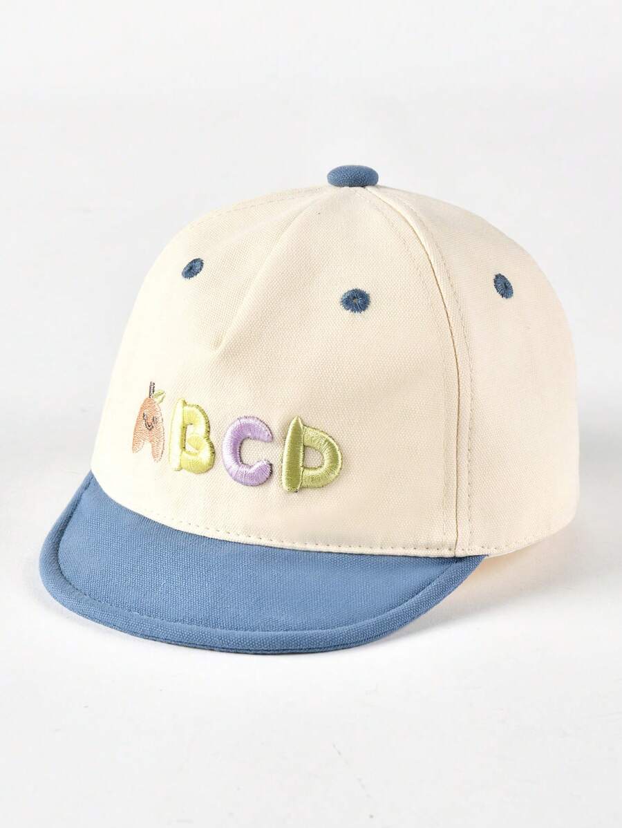 TUTUYA Casquette de baseball pour bébé, chapeau de protection solaire pour nourrisson, casquette de baseball, chapeau de soleil premium saisonnier pour enfants avec lettre brodée, boucle et boucle réglable, convenant pour un usage quotidien/extérieur/jeu