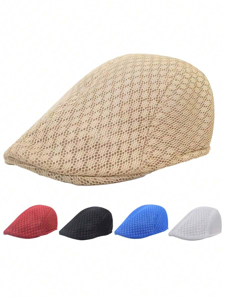 1 pièce Béret style britannique rétro unisexe, porter casual