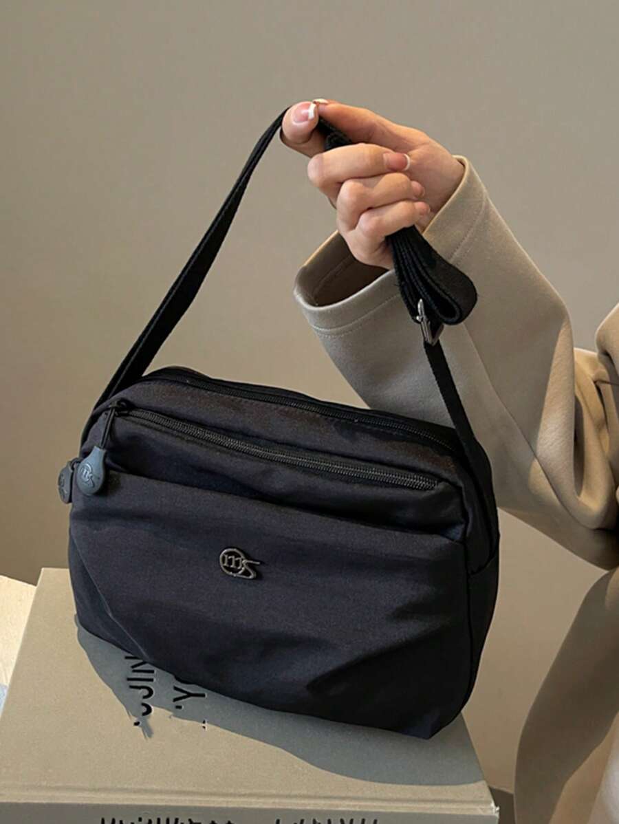 Crossbody Handbags For Women With Multi Pocket Shoulder Bag Nylon Travel Purse