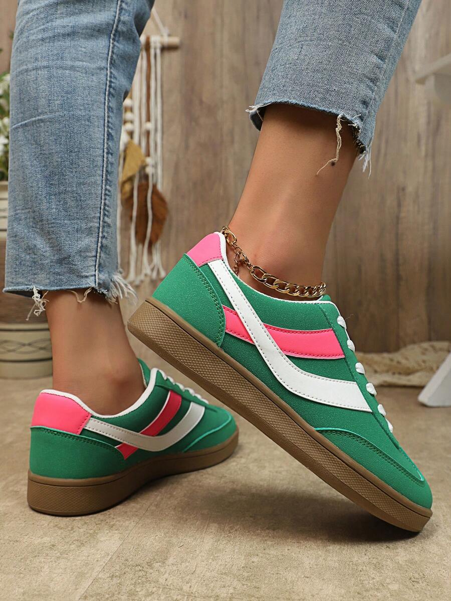 Scarpe da corsa minimaliste, traspiranti e casual, adatte per adolescenti/studenti, scarpe da campus, stile sportivo, misure europee