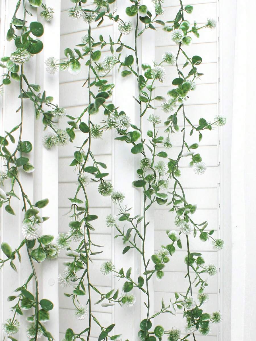 1PC 69inch (L) Simulation Dandelion Vine Home Garden Patio Fence Wall Party Tabletop Decor
