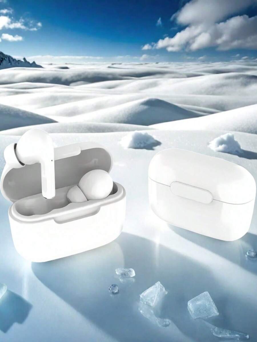 Kabellose Ohrhörer, Bluetooth 5.3 Kopfhörer, schwitzresistent, Ladeetui inklusive, bis zu 24 Stunden Akkulaufzeit, kompatibel mit Apple & Android für alle Smartphones Bluetooth Kopfhörer
