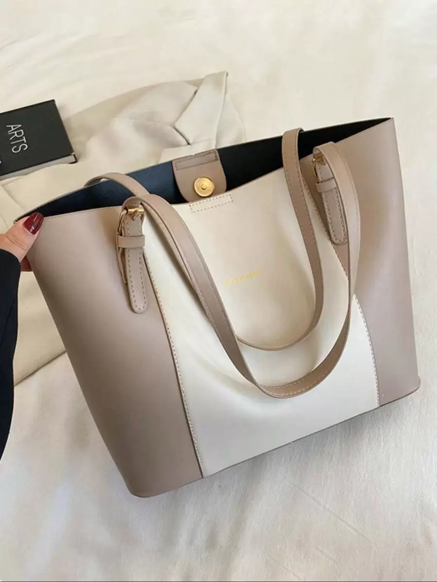 2024 New Retro Minimalist Commuter Handbag, Elegant & Roomy Shoulder Bag For Women